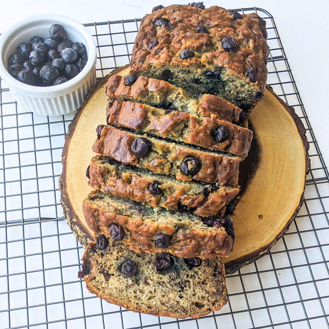 Blueberry Banana Bread