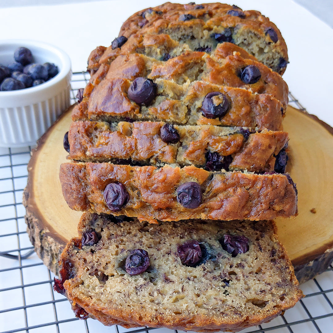 Blueberry Banana Bread
