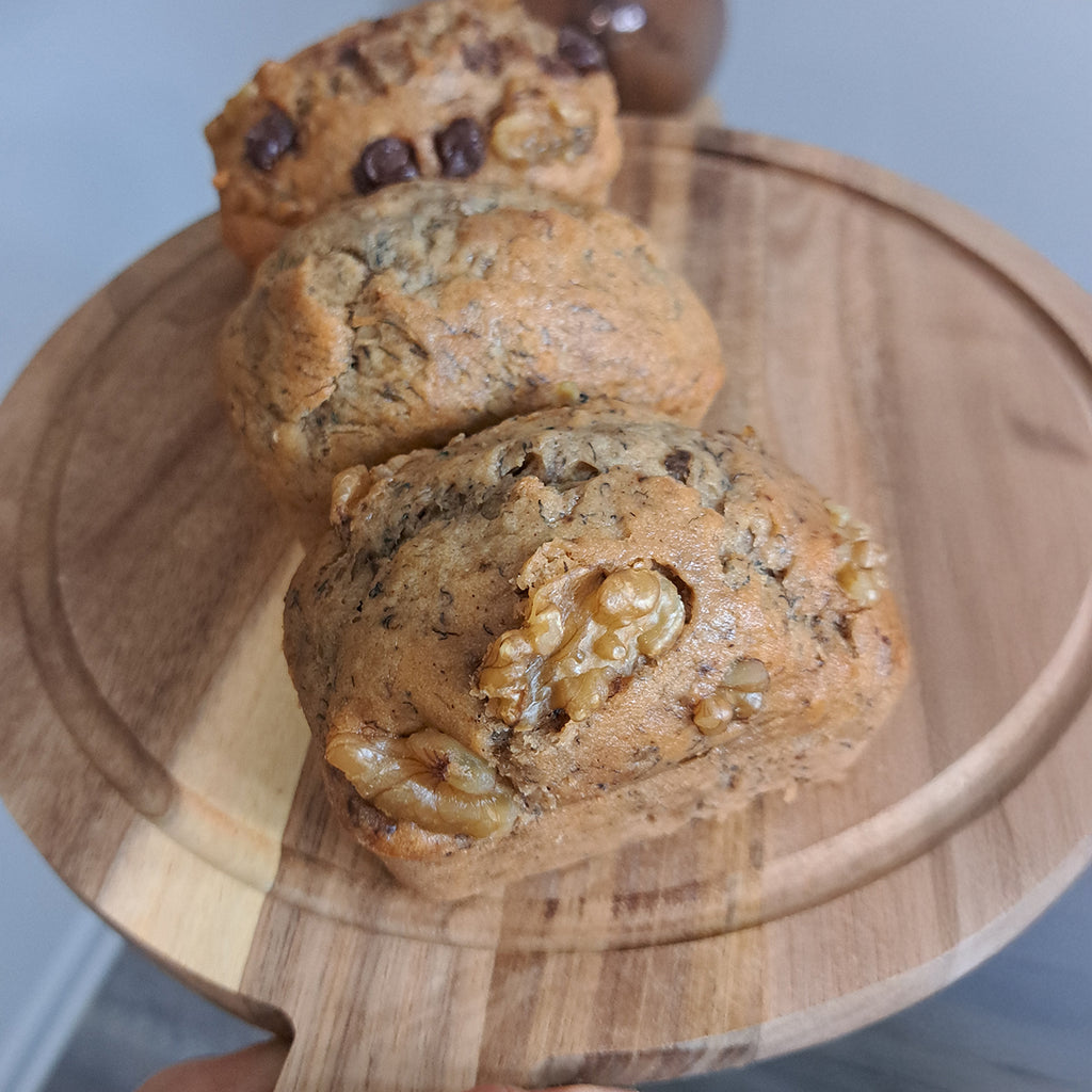 Package of 6 mini banana bread